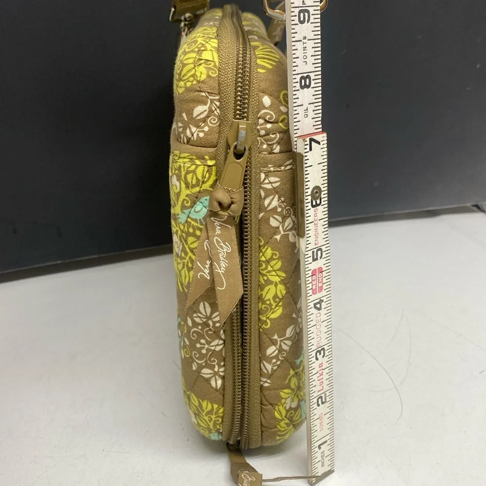 Vera Bradley 'sitting in a tree' Pattern Tablet Laptop Book Crossbody Bag